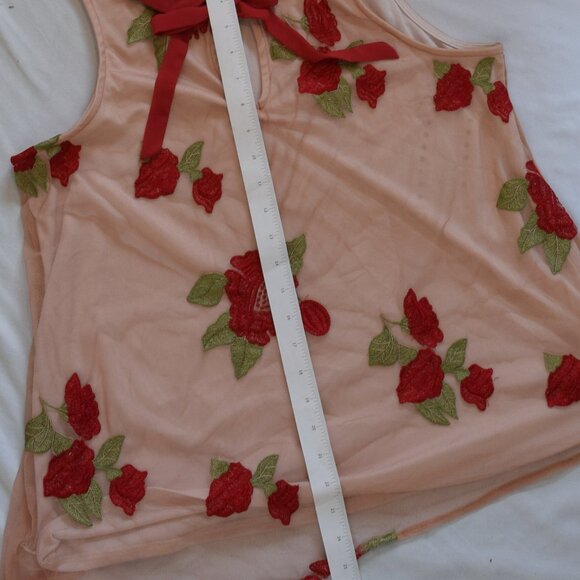 Lauren Conrad Snow White Peter Pan Collar Top - Picture 7 of 8